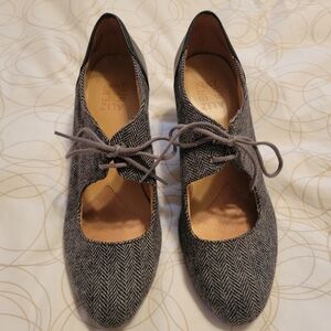 Gray Tweed Women's Shoes